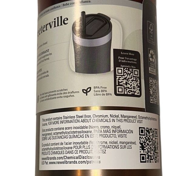 *New * Contigo Watermelon Ombre Streeterville Stainless Insulated Tumbler Sz 8.2 - Picture 7 of 13